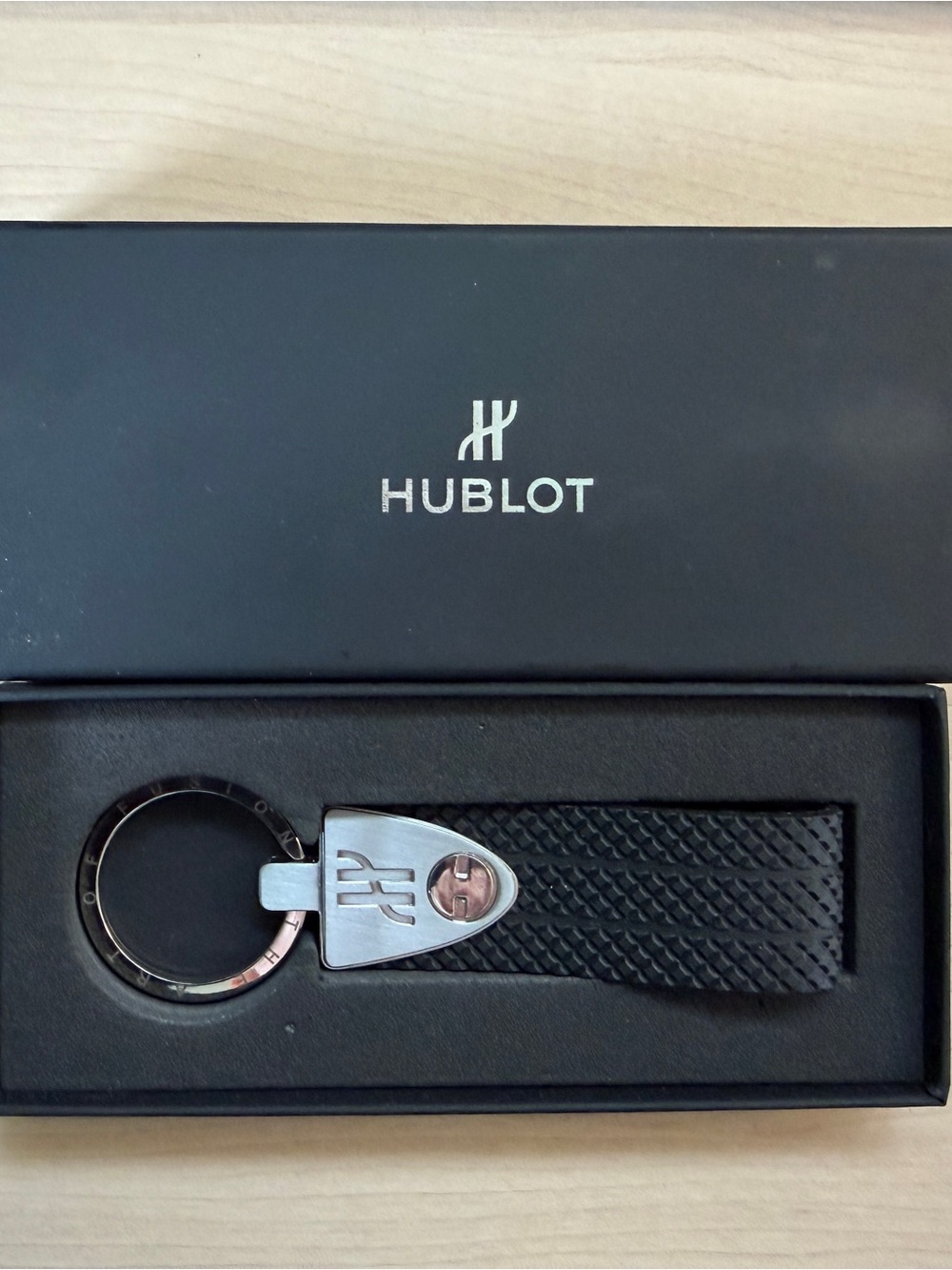 Hublot Big Bang Black Rubber Keyring